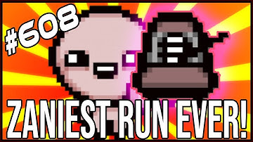 Zaniest Run EVER! - The Binding Of Isaac: Afterbirth+ #608