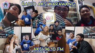 Diajak Ngobrol Bareng RADIO AKSI KARAWANG