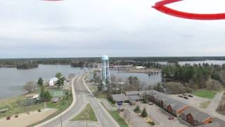 Stumble around town Minocqua WI ,, DJI  Phantom 3 Pro