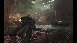 Warhammer 40k Space Marine 2 max settings 120FPS