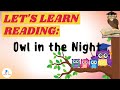 Owl In The Night | English Reading | Easy Reading For Kids