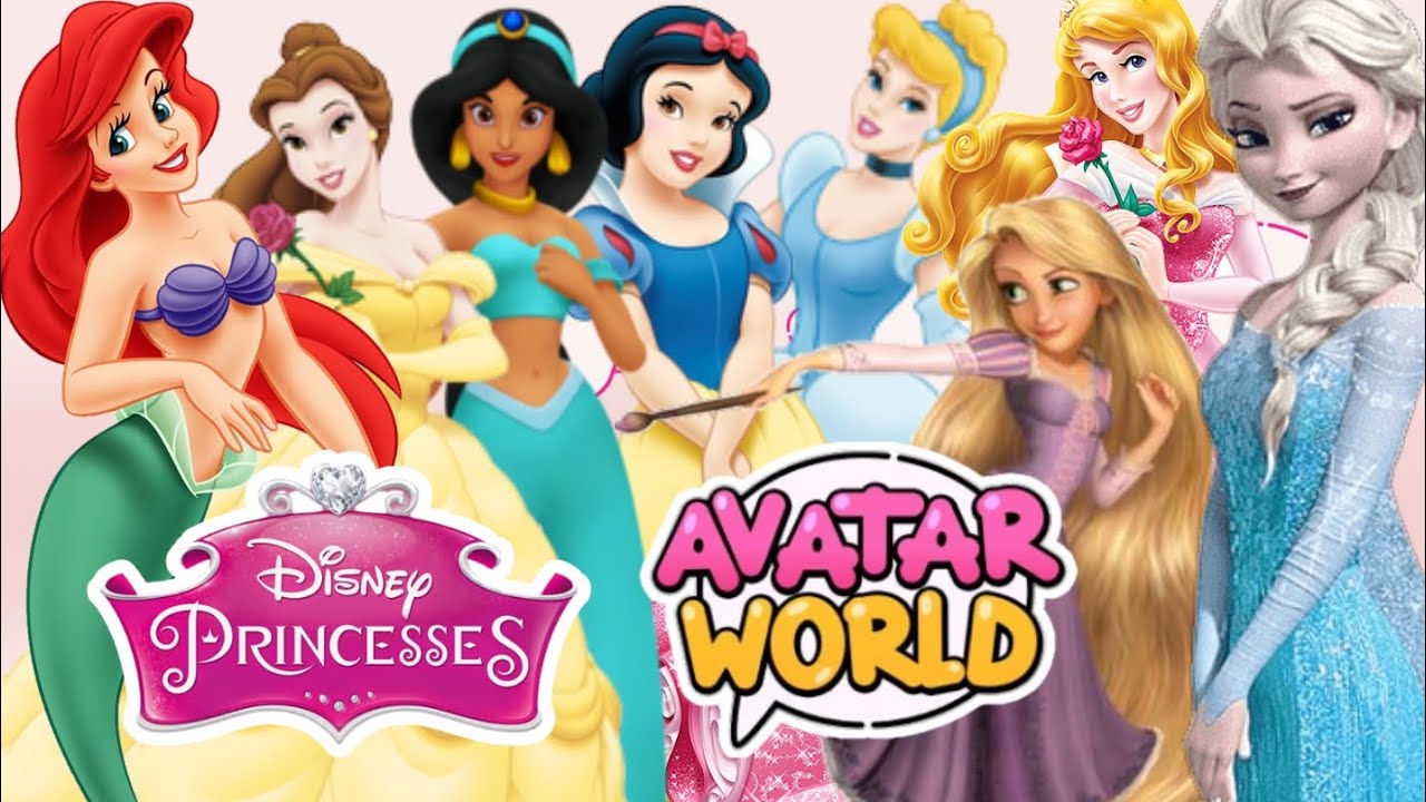 HOW TO MAKE DISNEY PRINCESSES IN AVATAR WORLD 🌎 AVATAR WORLD NEW CHARACTERS