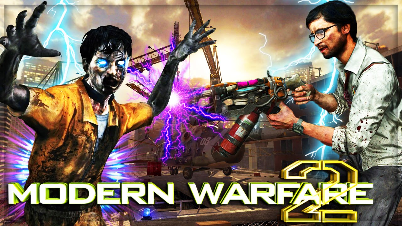 MW2 ZOMBIES GAMEPLAY!! "HIGHRISE ZOMBIES" (Custom Modded Zombies)