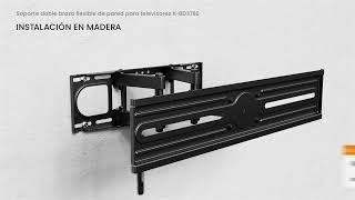 Soporte doble brazo flexible Kalley K BD3780