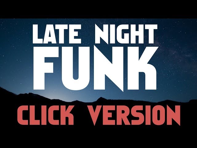 Funky Soul Disco Drumless Backing Track Click Track Version class=