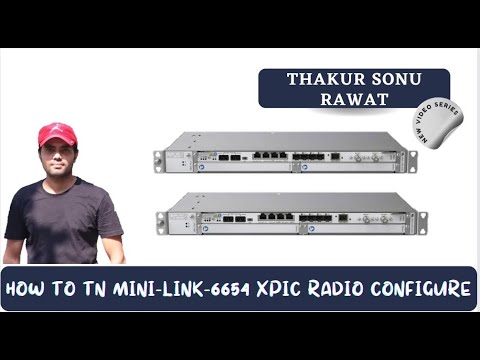 How to TN MINI LINK 6654 Xpic Radio Configure ! TN Radio Configure Subscribe 1M Rtn Radio #16