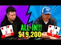 He Goes For A MASSIVE Overbet All-in With Jack High!