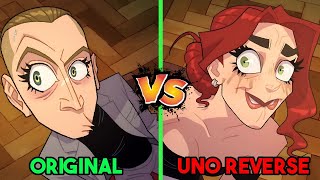 Celebrity Red Flags Original Vs Uno Reverse | Side By Side Comparison Profile