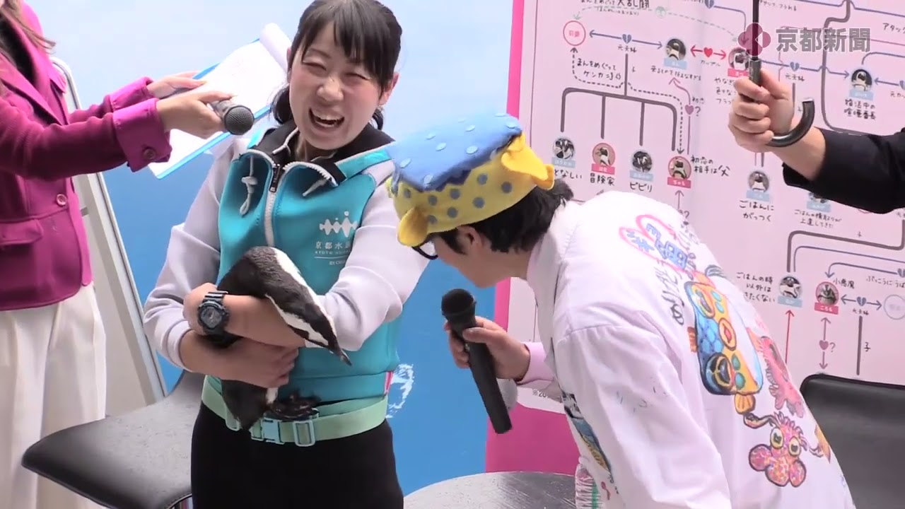 過去動画】京都水族館にさかなクン登場（2019年3月7日 京都市下京区