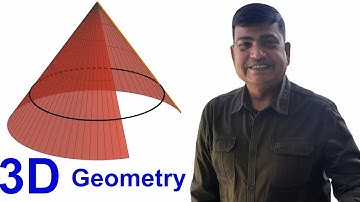 3D Geometry: Cone-Part(i)  : By Dr P R PARIHAR