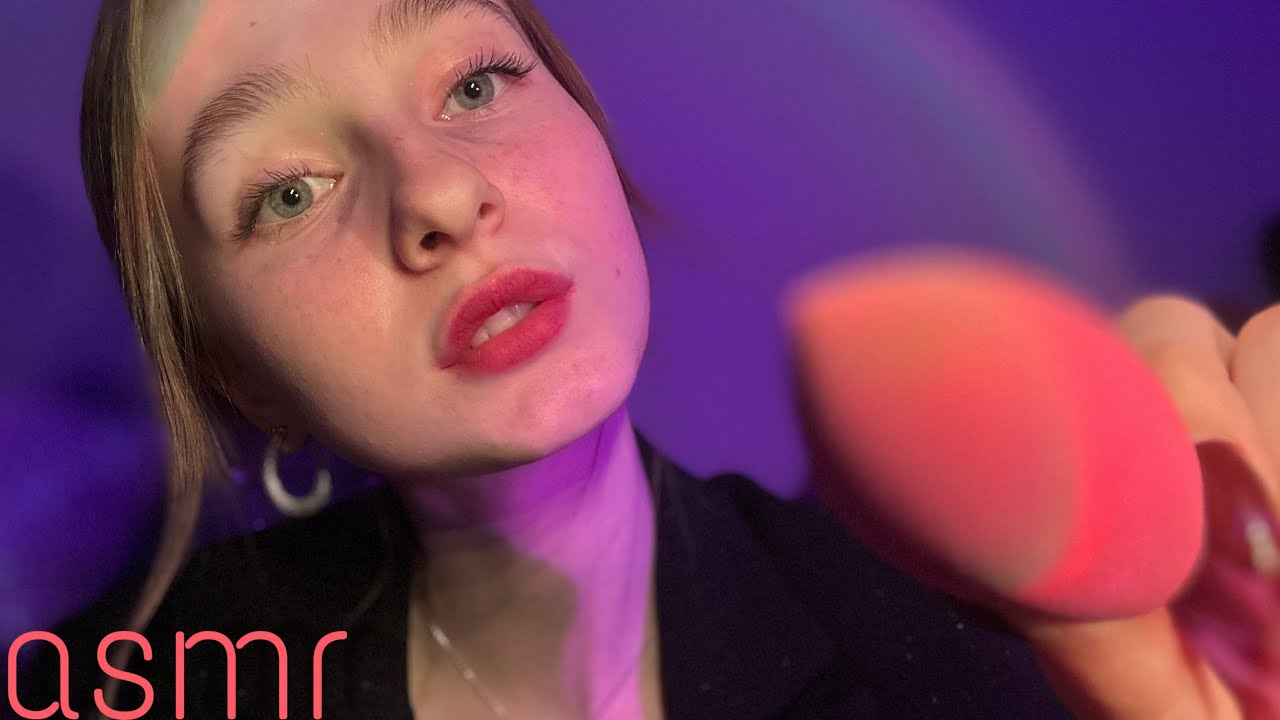 ☀︎ ASMR Slavic girl makes you makeup ☀︎ in English ☀︎