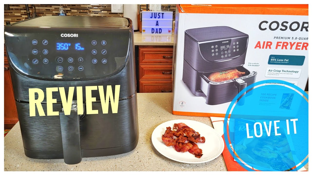 Cosori Smart Airfryer 5.8 Quart Review, How To Use Air Fryer
