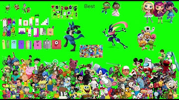 My Best To Worst Characters List Part 7 @MultiArrest91 