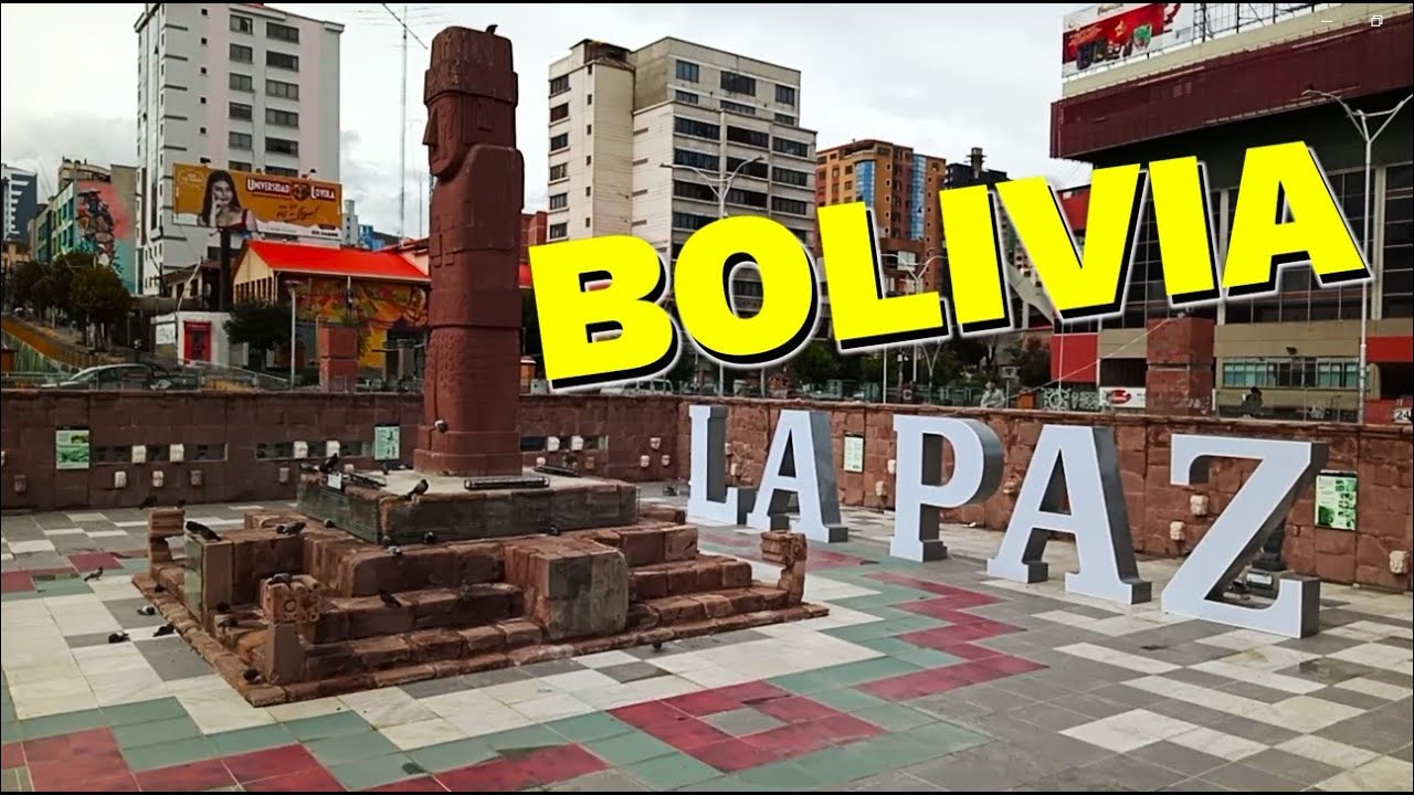 LA PAZ DE BOLIVIA - YouTube