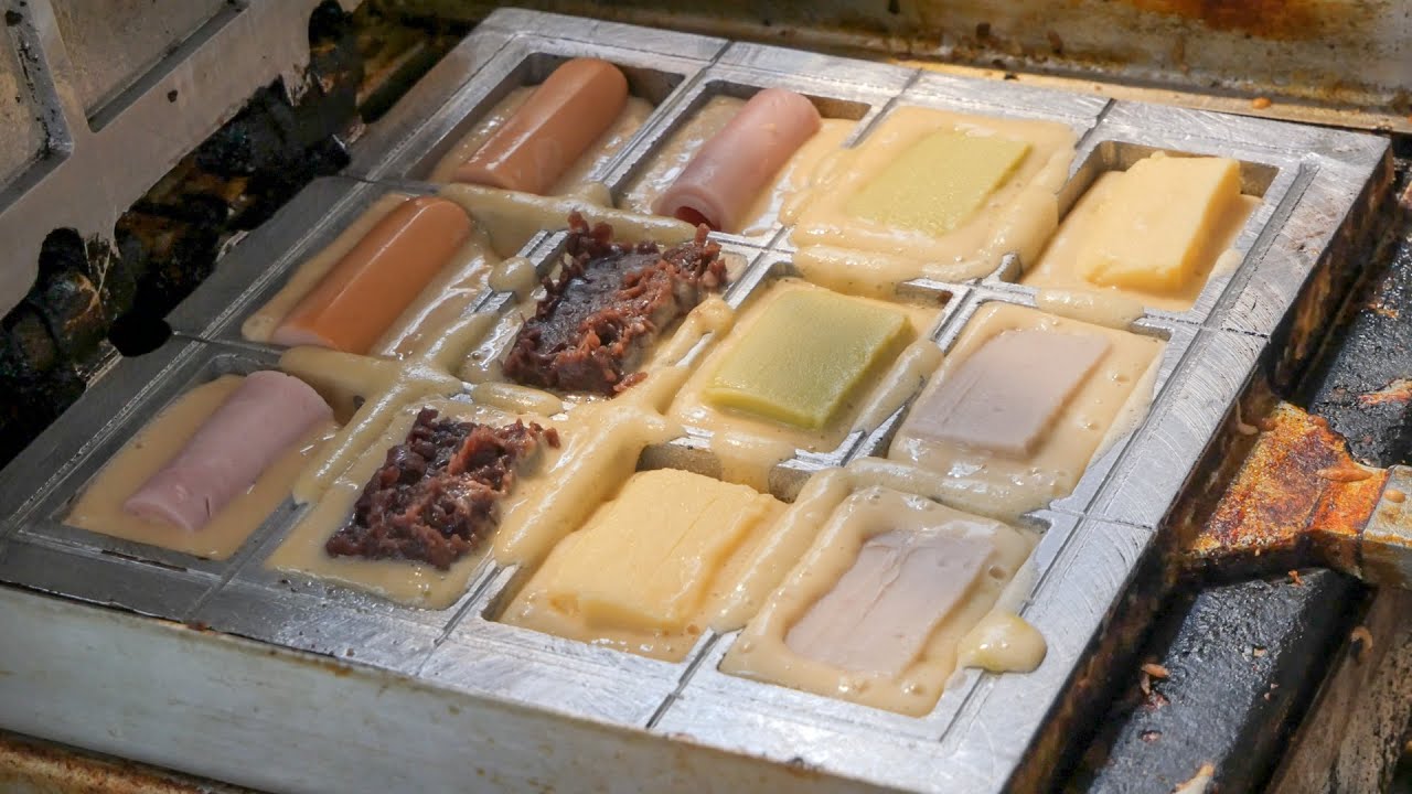 BANGKOK STREET DESSERT | Thai Square Pancake (Imagawayaki)