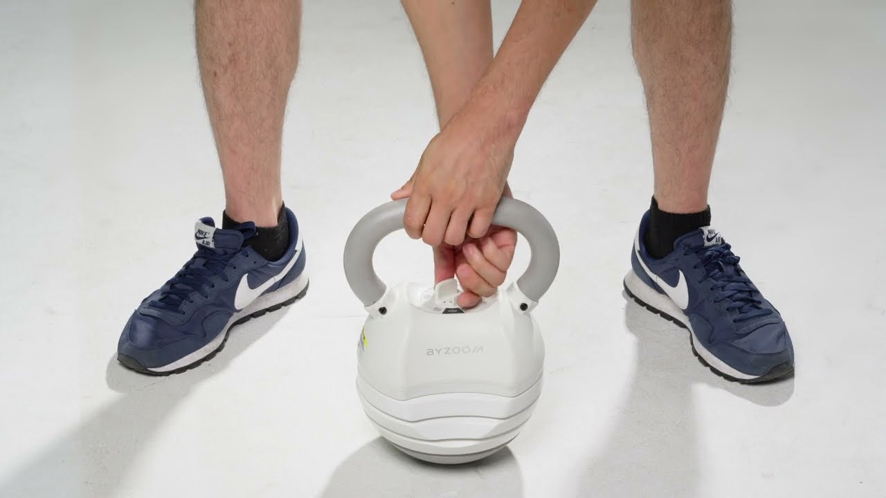 Pure Series 13.6 kg (30LB) Adjustable Kettlebell (white