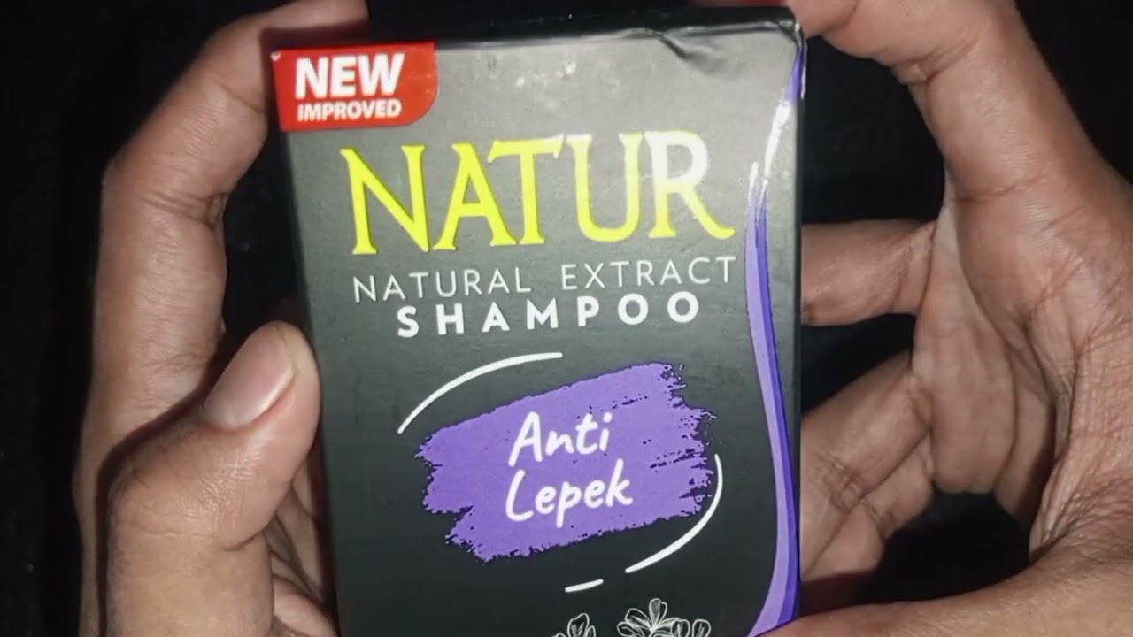 Review unboxing Natur shampoo moringa & sweet almond oil 140ml!!!