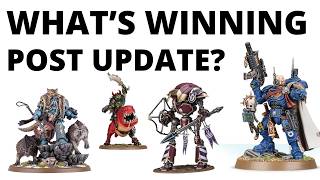 What's Winning after 40K's Huge Balance Update? Top Lists from the First Weekend!