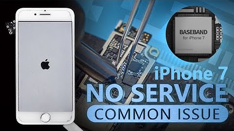 Iphone 7 ,7+ No Sim No Service No imei no Baseband no modem firmware Basic Repair
