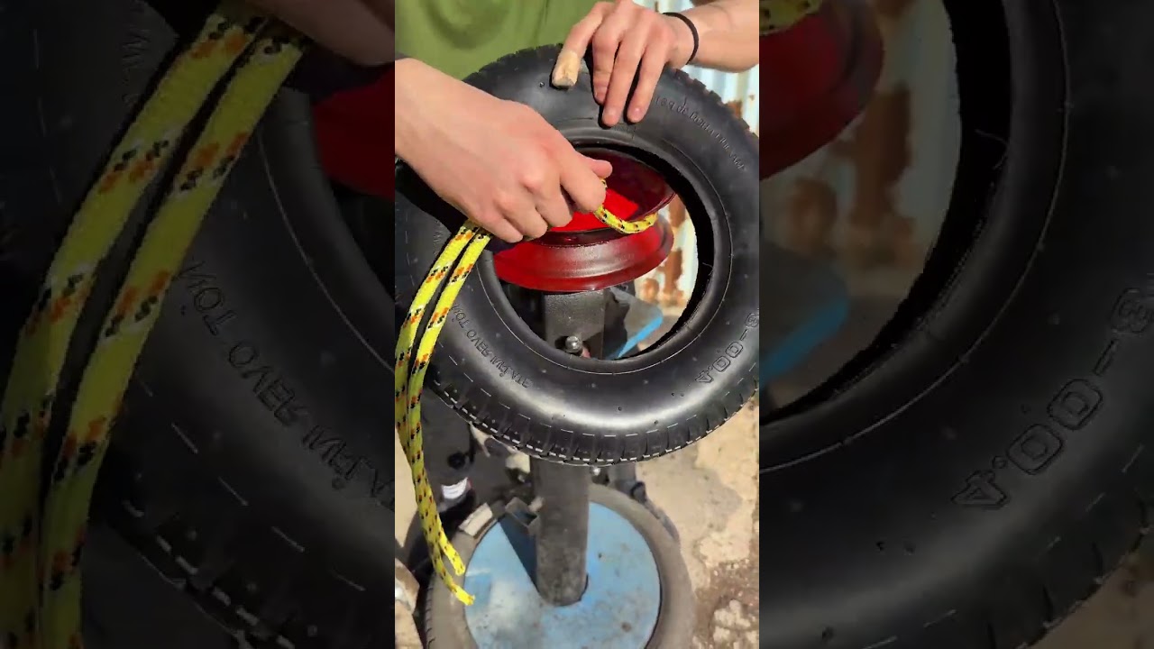 How to Mount a Tire Into Rim