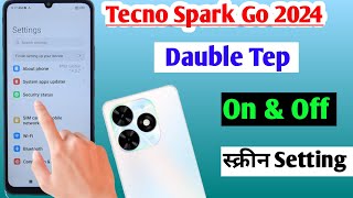 tecno spark go 2024 double tap on off screen setting / techno spark go 2024 double tap on off screenshot 5