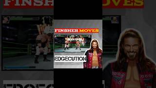 🤯 Edge Finisher Moves |  Edgecution ☠️| #wwe #wwemayhem #trending #shortsviral #ytshorts #edge #yt