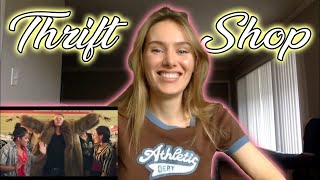 Mackelmore-Thrift Shop!!  Russian Girl First Time Hearing!!