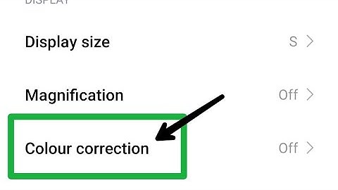 How to disable colour correction Poco x5 pro | accessibility setting poco phone