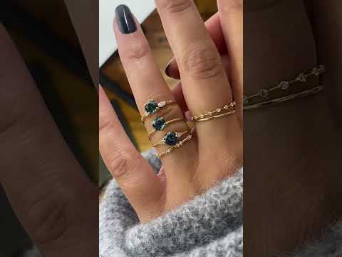 3 Sapphire Engagement Rings By Melanie Casey Fine Jewelry
