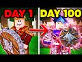 I SURVIVED 100 DAYS WITH THE BRUTE CLASS IN 99 NIGHTS IN THE FOREST!