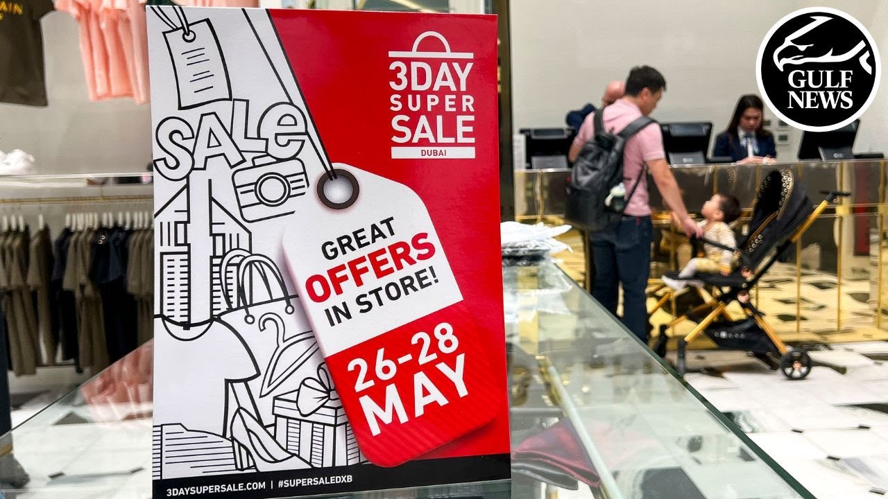 Watch Dubai Super Sale weekend starts with discounts of up to 90