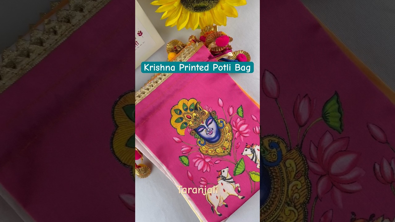 Stunning Krishna Potli Bags 