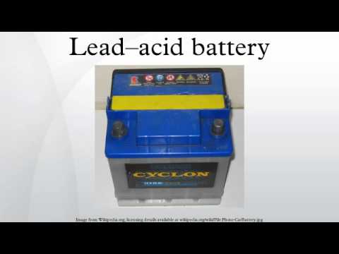 Lead–acid battery videos - You2Repeat