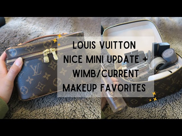 LOUIS VUITTON NICE MINI  Review, Price, & What Fits Inside with and  without Samorga Bag Organizer! 