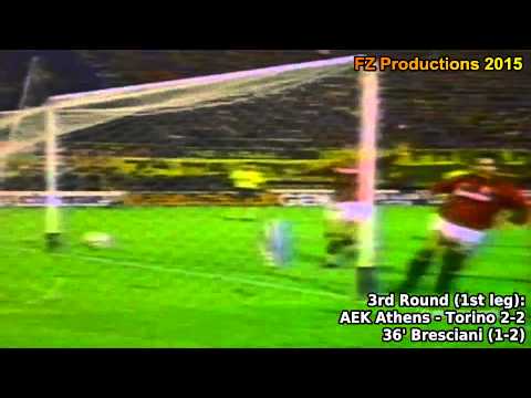 1991-1992 Uefa Cup: Torino FC All Goals (Road to the Final)