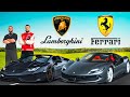 Ferrari 296 gts vs lamborghini lui dorian  tura in plus episodul 2