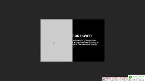 Split Image On Hover   CSS 3D Hover Effects   Pure CSS Tutorial   Html5 Css3 Image Hover Effects