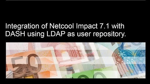 Ask The Expert Series: Netcool Impact 7 1 Single Sign On with JazzSM and DASH