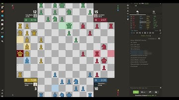 4 Player Chess - Checkmate in 74 moves #chess