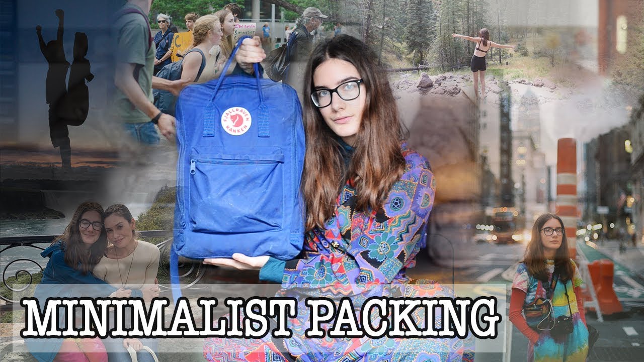 Two months in America with a 20L Knken Backpack  Whats in my travel bag  Minimalist Packing