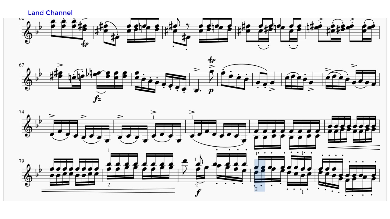 Fritz KreislerTambourin Chinois Piano With Score by Land