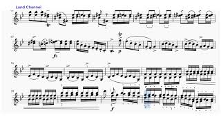 Fritz Kreisler-Tambourin Chinois Piano Accompaniment With Score by Land Channel