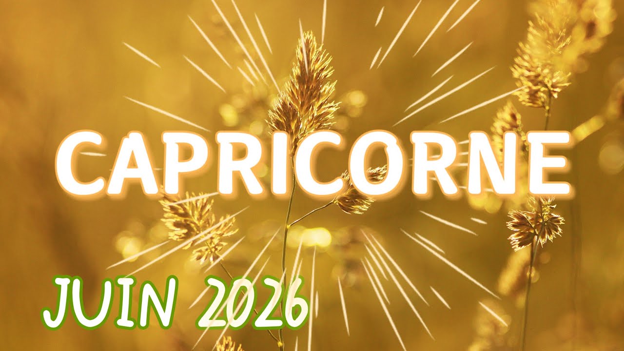♑ CAPRICORNE ♑🌺 JUIN 2026 🌺✨ L'envol du Phoenix ✨