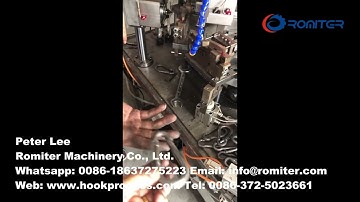 Automatic Carabiner Snap Hook Assembling Making Machine