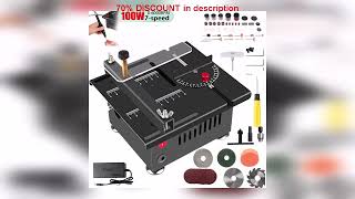 A must-have product! 100W Mini Table Saw 5000RPM Small Woodworking Electric Bench Saw Handmade DIY