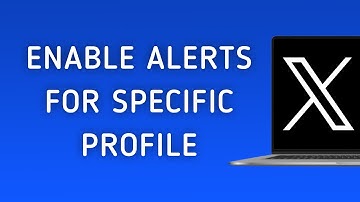 How To Enable Mobile Notification For Specific Profile On X (Twitter) On PC