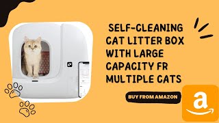 Self-Cleaning Cat Litter Box with Large Capacity for Multiple Cats screenshot 5