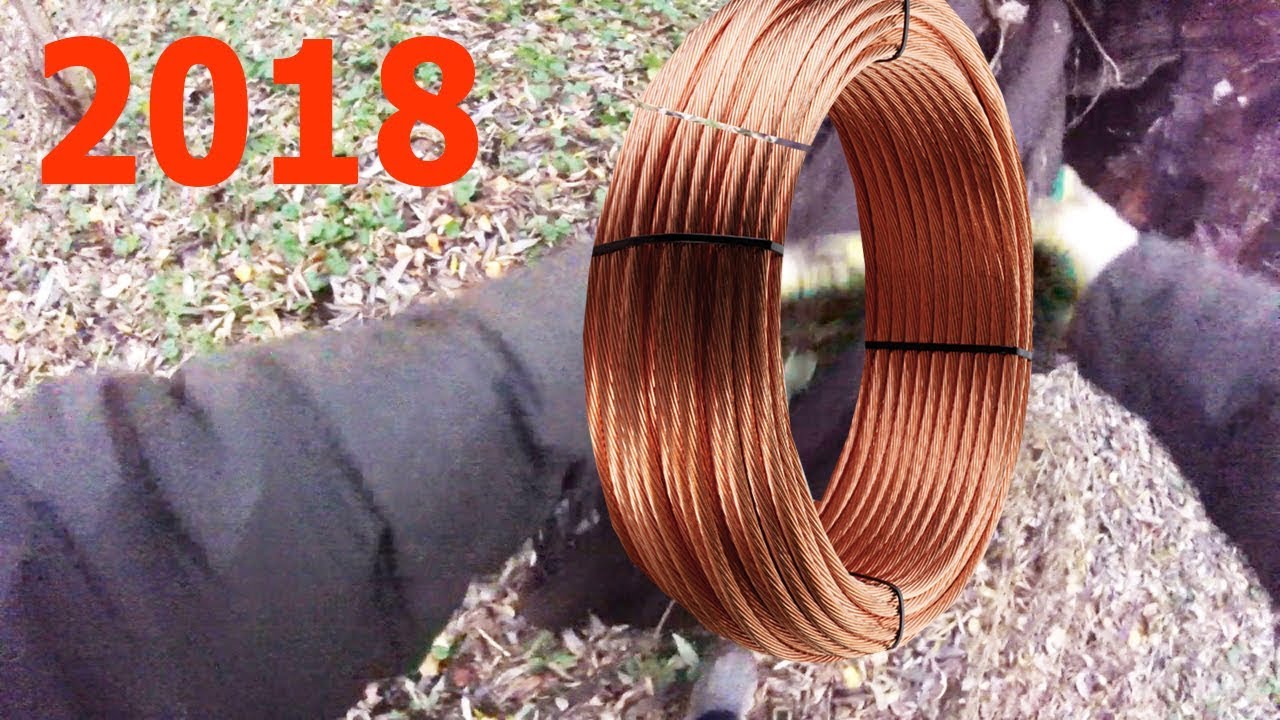 Этот медный кабель порадовал наш кошелек!!! Коп металлолома - YouTube