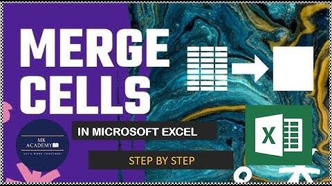 How to Merge Cells in Microsoft Excel | Microsoft Excel Course | in Urdu/ Hindi