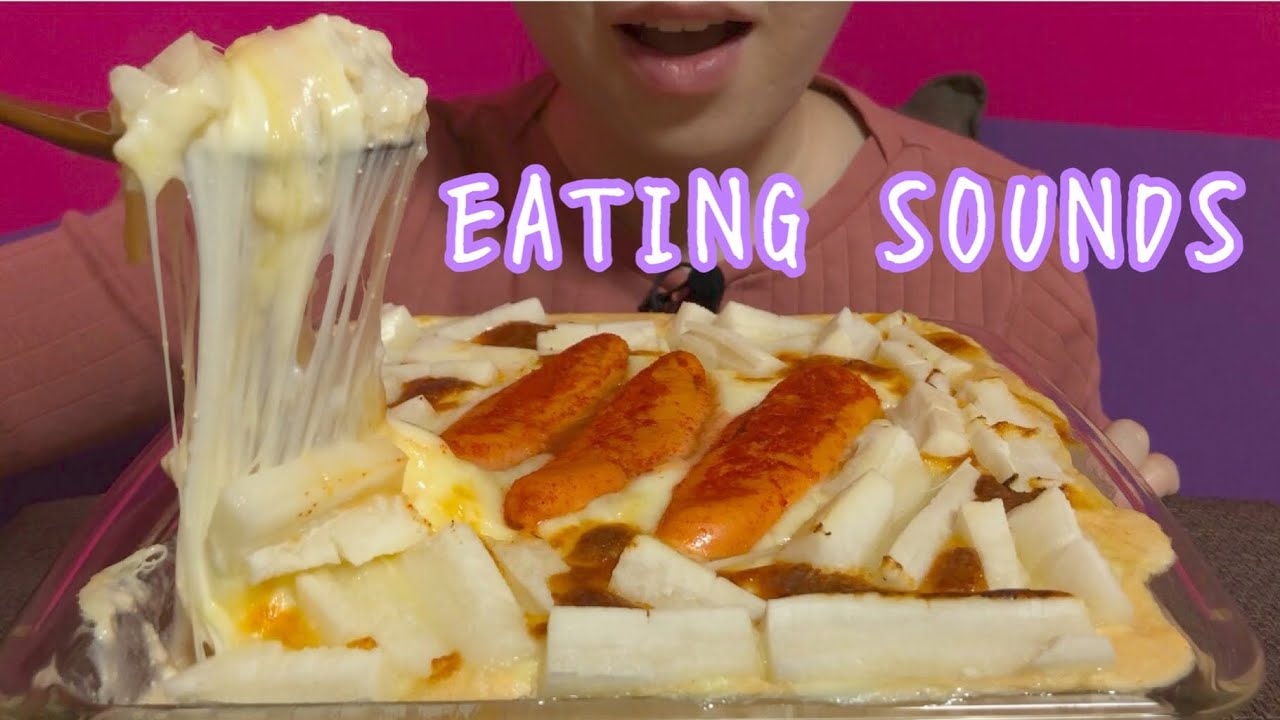 《Eating sounds》明太子チーズ餅ドリア!Rice gratin with spicy cod roe,mochi,cheese!